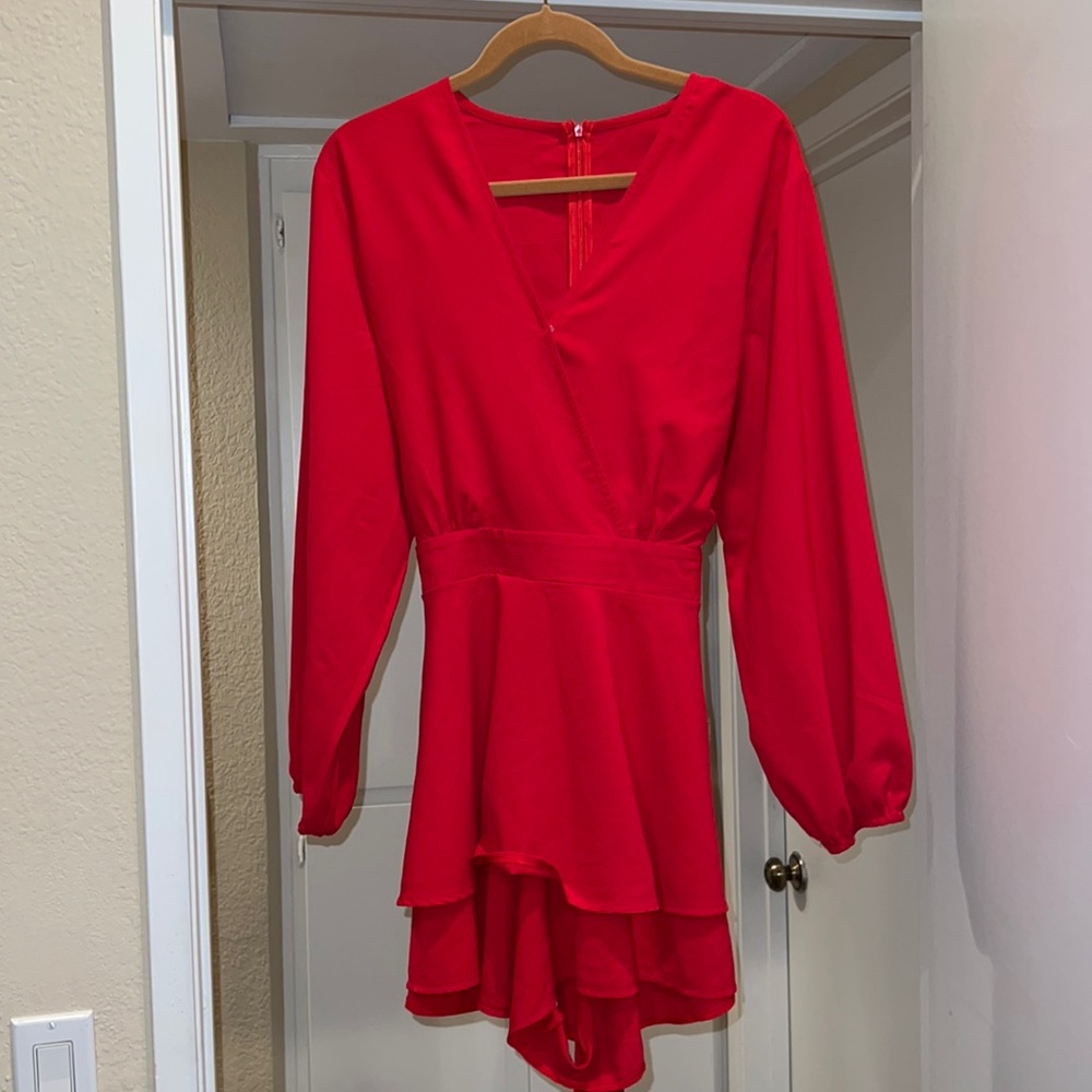 Jumpsuit/romper v-neck